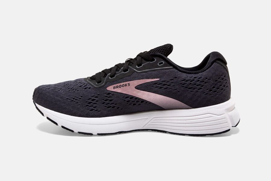 Brooks Anthem 3 Road Running Shoes Womens - Black/Pink - LEMJX-6215